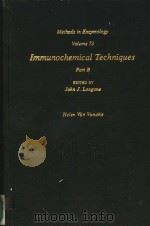 METHODS IN ENZYMOLOGY  VOLUME 73  IMMUNOCHEMICAL TECHNIQUES PART B（1981 PDF版）