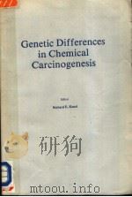 GENETIC DIFFERENCES IN CHEMICAL CARCINOGENESIS（1980 PDF版）