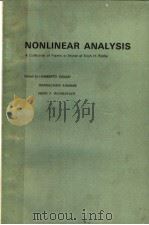 NONLINEAR ANALYSIS  A COLLECTION OF PAPERS IN HONOR OF ERICH H.ROTHE     PDF电子版封面  0121655504  LAMBERTO CESARI  RANGACHARI KA 