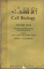 METHODS IN CELL BIOLOGY VOLUME XVIII（1978 PDF版）