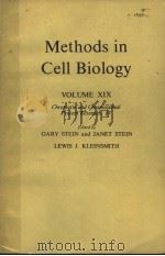 METHODS IN CELL BIOLOGY  VOLUME XIX  CHROMATIN AND CHROMOSOMAL PROTEIN RESEARCH.IV（1978 PDF版）