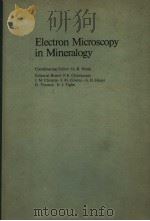 ELECTRON MICROSCOPY IN MINERALOGY   1976  PDF电子版封面  354007371X  H.-R.WENK 
