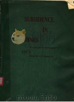 SUBSIDENCE IN MINES（1973 PDF版）