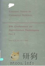 LECTURE NOTES IN COMPUTER SCIENCE 4 5TH CONFERENCE ON OPTIMIZATION TECHNIQUES PART ll（1973 PDF版）