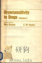 HYPERSENSITIVITY TO DRUGS  VOLUME 1     PDF电子版封面     
