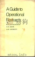 A GUIDE TO OPERATIONAL RESEARCH（1977 PDF版）