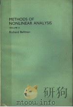 METHODS OF NONLINEAR ANALYSIS VOLUME 2     PDF电子版封面    RICHARD BELLMAN 