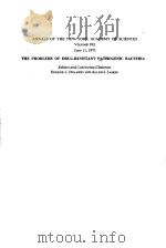 THE PROBLEMS OF DRUG-RESISTANT PATHOGENIC BACTERIA  VOLUME 182     PDF电子版封面    EUGENE L.DULANEY. 
