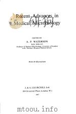 RECENT ADVANCES IN MEDICAL MICROBIOLOGY（ PDF版）