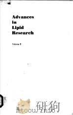 ADVANCES IN LIPID RESEARCH  VOLUM 8     PDF电子版封面     