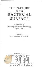 THE NATURE OF THE BACTERIAL SURFACE（ PDF版）