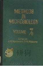 METHODS IN MICROBIOLOGY  VOLUME 7B（1972 PDF版）