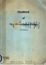 HANDBOOK OF NON-PRESCRIPTION DRUGS 1971 EDITION     PDF电子版封面     