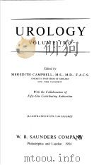 UROLOGY  VOLUME TWO（1954 PDF版）
