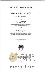 RECENT ADVANCES IN PHARMACOLOGY THIRD EDITION（ PDF版）
