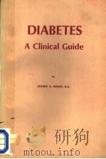 DIABETES A CLINICAL GUIDE     PDF电子版封面    BONAR M.D. 