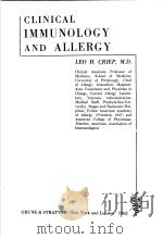 CLINICAL IMMUNOLOGY AND ALLERGY（1962 PDF版）
