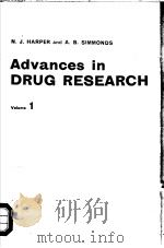 ADUANCES IN DRUG RESEARCH  VOLUME 1   1964  PDF电子版封面    N.J.HARPER 