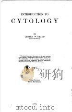 INTRODUCTION TO CYTOLOGY（ PDF版）