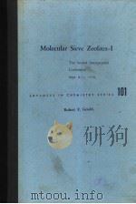 MOLECULAR SIEVE ZEOLITES-Ⅰ     PDF电子版封面     