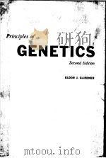 PRINCIPLES OF GENETICS  SECOND EDITION     PDF电子版封面    ELDON J.GARDNER 
