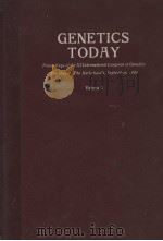 GENETICS TODAY  VOLUME 3     PDF电子版封面    S.J.GEERTS 
