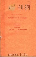 INTERNATIONAL REVIEW OF CYTOLOGY ASURVEY OF CELL BIOLOGY  VOLUME 105     PDF电子版封面  0123645050   