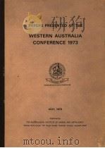 PAPERS PRESENTED AT THE WESTERN AUSTRALIA CONFERENCE 1973     PDF电子版封面  0909520070   