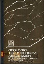 GEOLOGIC-TECHNOLOGLCAL ASSESSMENT OF ORE MINERALS，SAMPLES AND DEPOSITS COLLECTION OF SCIENTIFIC PAPE     PDF电子版封面     