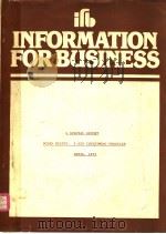 INFORMATION FOR BUSINESS     PDF电子版封面     