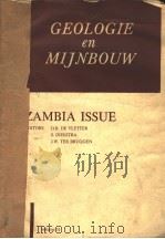 GEOLOGIE EN MIJNBOUW ZAMBIA ISSUE  VOLUME 51     PDF电子版封面     