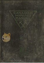 CANADIAN MINING MANUAL 1959     PDF电子版封面     