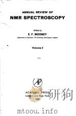 ANNUAL REVIEW OF NMR SPECTROSCOPY  VOLUME Ⅱ（ PDF版）