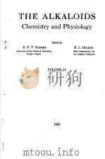 THE ALKALOIDS CHEMISTRY AND PHYSIOLOGY  VOLUME 2（ PDF版）