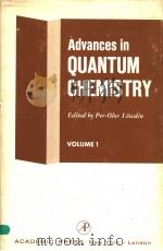 ADVANCES IN QUANTUM CHEMISTRY VOLUME 1（ PDF版）
