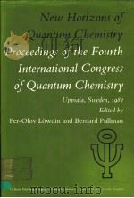 NEW HORIZONS OF QUANTUM CHEMISTRY     PDF电子版封面  9027715262   