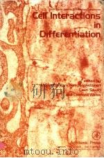 CELL INTERACTIONS IN DIFFERENTIATION（ PDF版）
