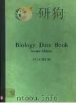 BIOLOGY DATA BOOK  SECOND EDITION  VOLUME Ⅲ（ PDF版）