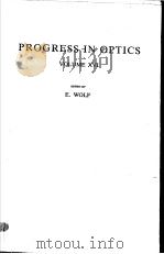 PROGRESS IN OPTICS  VOLUME 16（ PDF版）