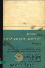 PROGRESS IN INFRARED SPECTROSCOPY VOLUME 2（ PDF版）