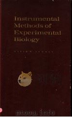 INSTRUMENTAL METHODS OF EXPERIMENTAL BIOLOGY（ PDF版）