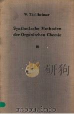 SYNTHETISCHE METHODEN DER ORGANISCHEN CHEMIE Ⅲ（ PDF版）
