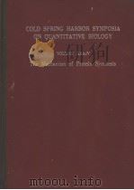 COLD SPRING HARBOR SYMPOSIA ON QUANTITATIVE BIOLOGY  VOLUME XXXIV THE MECHANISM OF PROTEIN WYNTHESIS     PDF电子版封面     