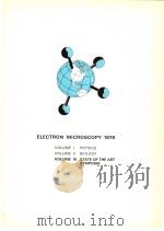 ELECTRON MICROSCOPY 1978  VOLUME 2:STATE OF ART SYMPOSIA     PDF电子版封面    J.M.STURGESS 