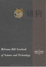 MCGRAW-HILL YEARBOOK OF SCIENCE AND TECHNOLOGY 1961     PDF电子版封面     