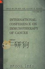 INTERNATIONAL CONFERENCE ON IMMUNOTHERAPY OF CANCER     PDF电子版封面  0890720568   