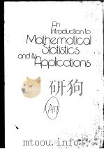 AN INTRODUCTION TO MATHEMATICAL STATISTICS AND ITS APPLICATIONS（ PDF版）