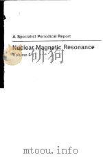 NUCLEAR MAGNETIC RESONANCE  VOLUME 2（ PDF版）