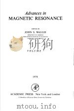 ADVANCES IN MAGNETIC RESONANCE  VOLUME 7（ PDF版）