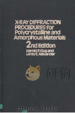 X-RAY DIFFRACTION PROCEDURES FOR POLYERYSTALLINE AND AMORPHOUS MATERIALS  SECOND EDITION（1954年 PDF版）